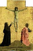 Piero della Francesca crucifixion oil painting